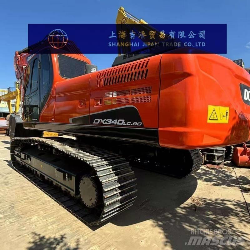 Doosan DX 340 حفارات زحافة