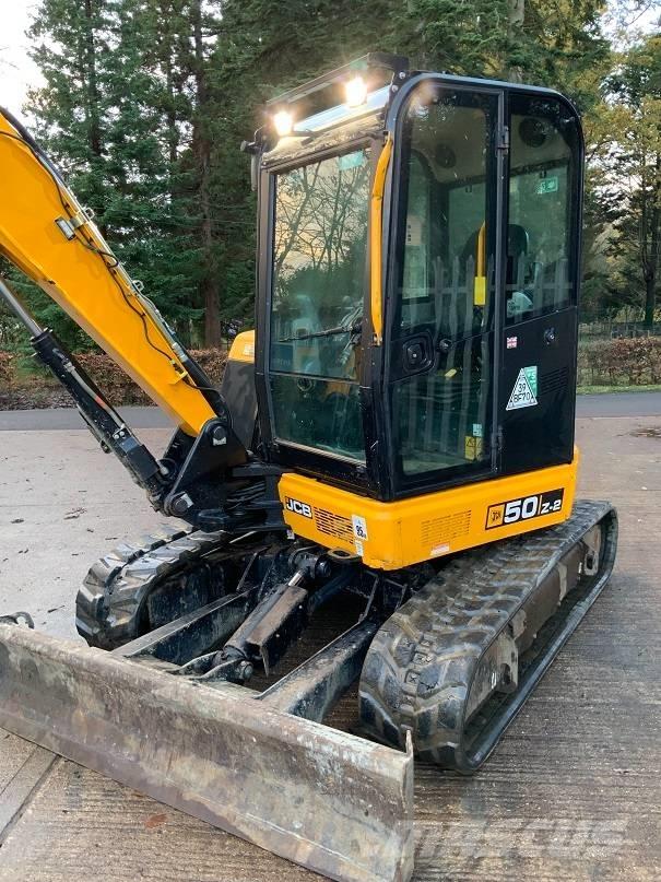 JCB 50 Z-2 حفارات صغيرة أقل من 7 طن (حفارات صغيرة)