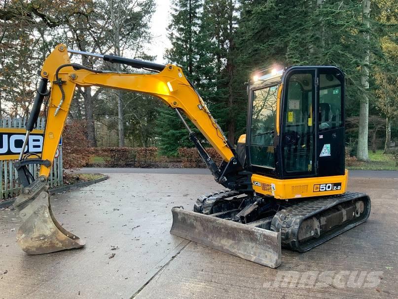 JCB 50 Z-2 حفارات صغيرة أقل من 7 طن (حفارات صغيرة)