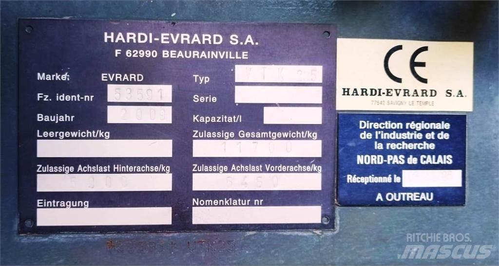 Hardi Alpha 2500i رشاشات ذاتية الحركة