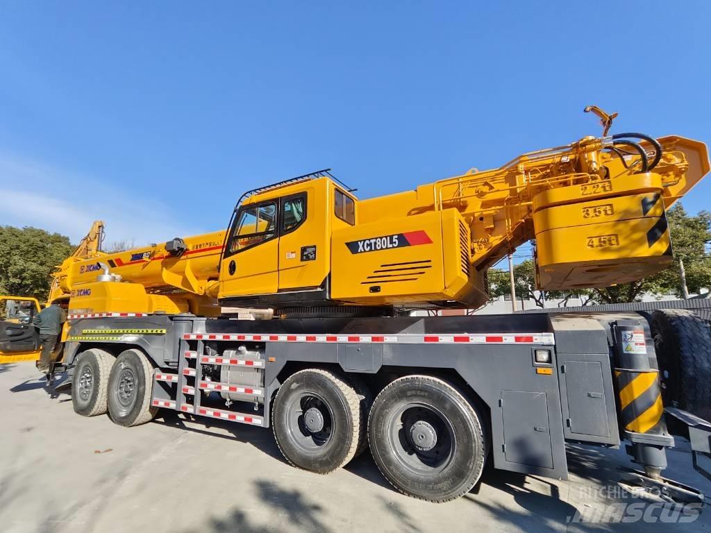 XCMG XCT 80L5 رافعات الطرق الوعرة