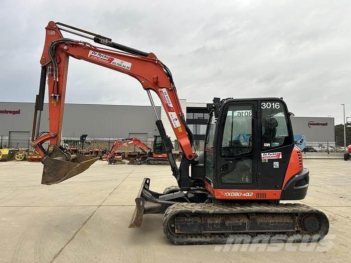Kubota KX080-4A2 حفارات وسط 7 طن - 12 طن