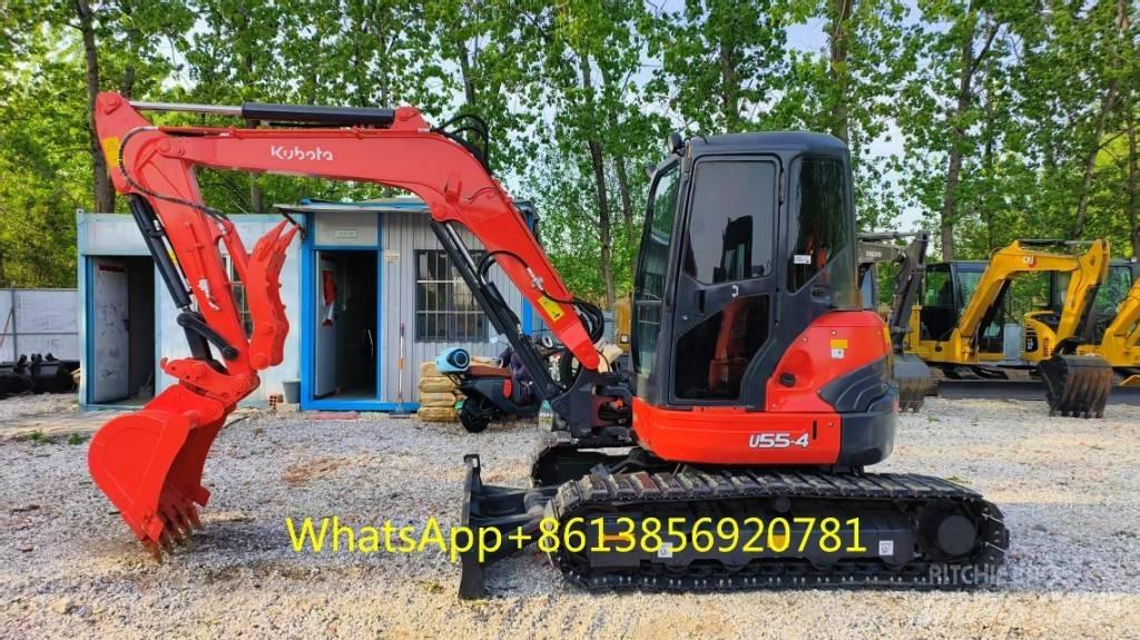 Kubota U 55-4 حفارات صغيرة أقل من 7 طن (حفارات صغيرة)