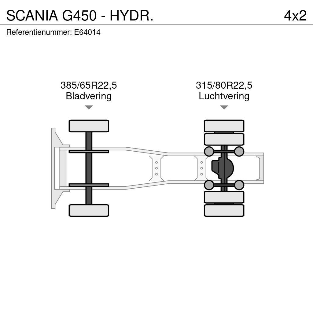 Scania G450 - HYDR. وحدات الجر