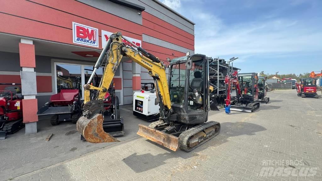 Yanmar Vio 25 حفارات صغيرة أقل من 7 طن (حفارات صغيرة)
