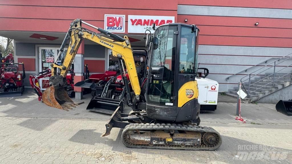 Yanmar Vio 25 حفارات صغيرة أقل من 7 طن (حفارات صغيرة)