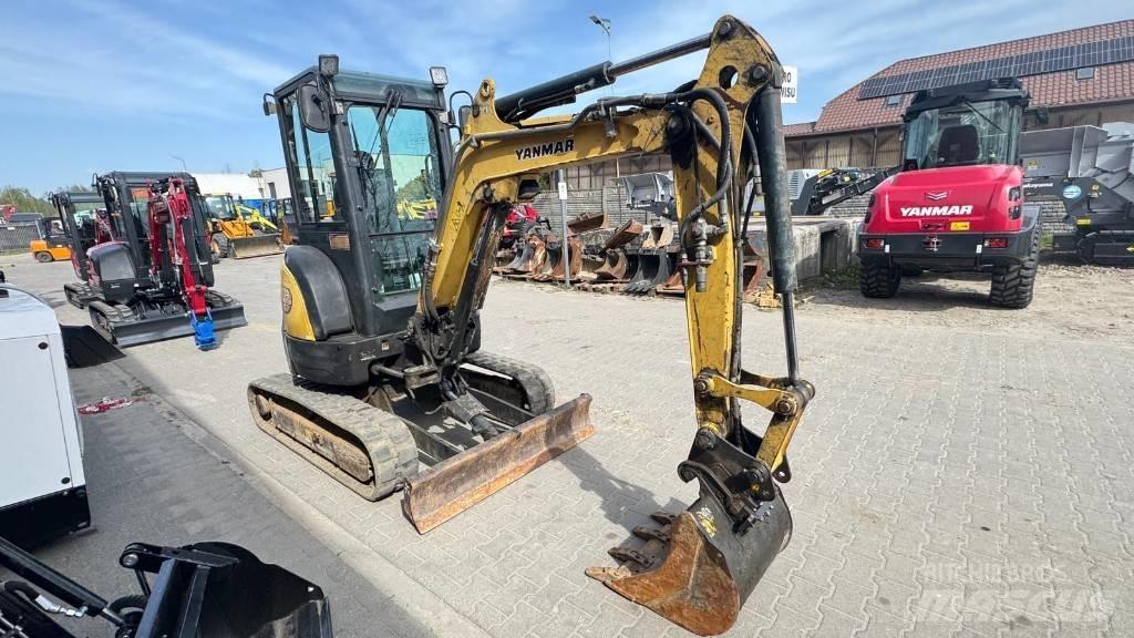 Yanmar Vio 25 حفارات صغيرة أقل من 7 طن (حفارات صغيرة)