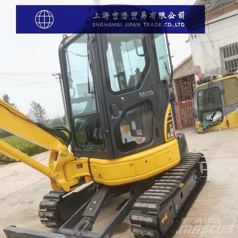 Komatsu PC 35 MR حفارات زحافة