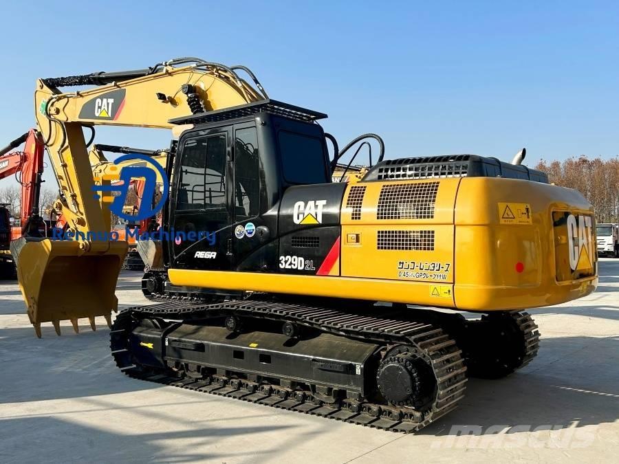 CAT 329D2L حفارات زحافة