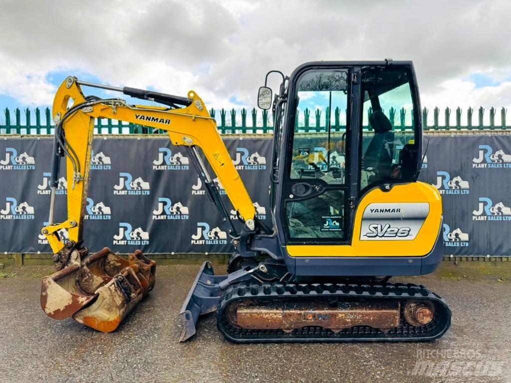 Yanmar SV 26 حفارات صغيرة أقل من 7 طن (حفارات صغيرة)