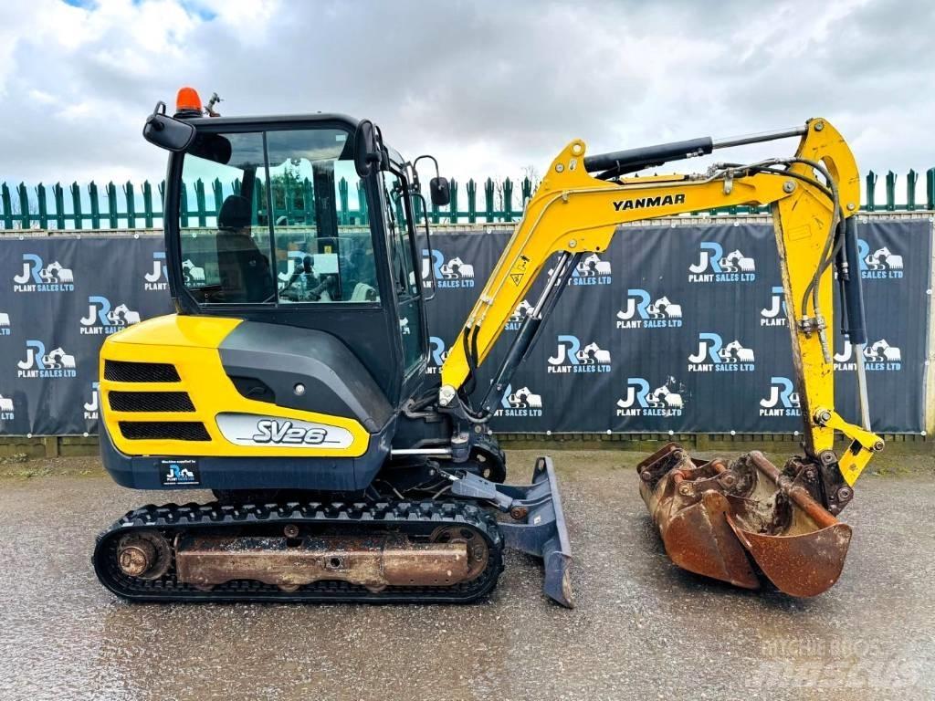 Yanmar SV 26 حفارات صغيرة أقل من 7 طن (حفارات صغيرة)