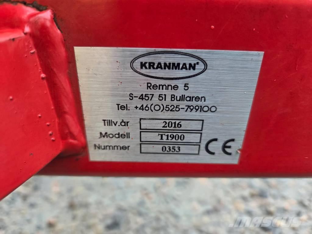Kranman T1900 مقطورات تحريج
