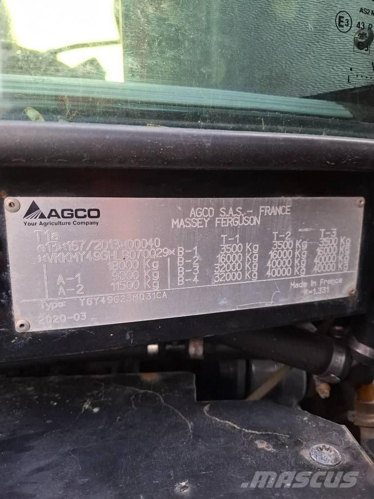 Massey Ferguson 8740 الجرارات