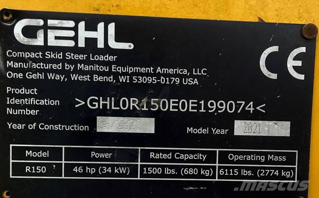 Gehl R150 لوادر صغيرة