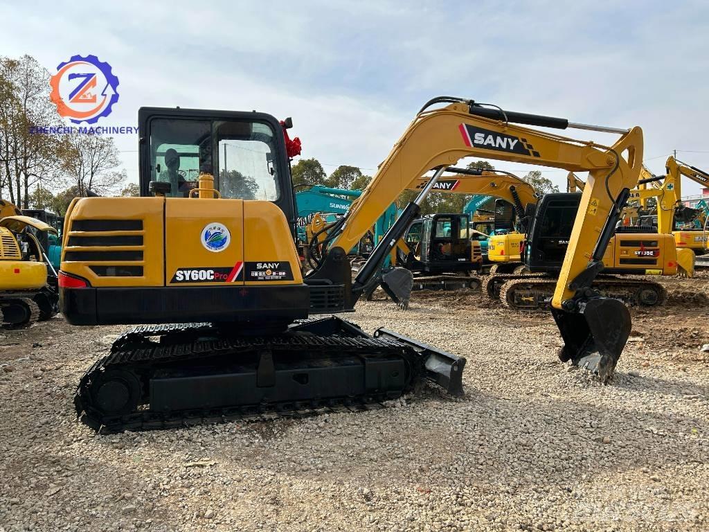Sany SY 60 حفارات صغيرة أقل من 7 طن (حفارات صغيرة)