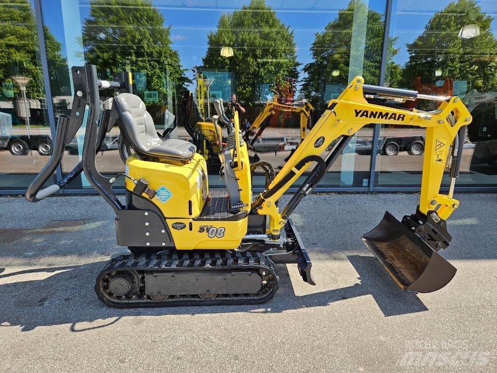 Yanmar SV 08 حفارات صغيرة أقل من 7 طن (حفارات صغيرة)