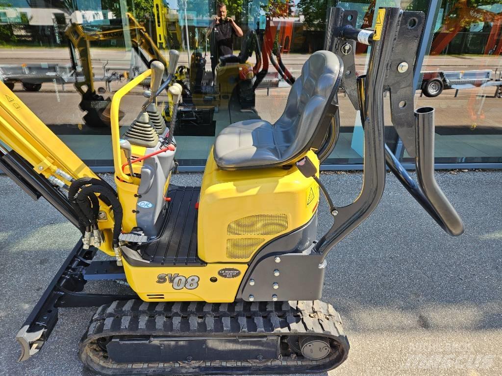 Yanmar SV 08 حفارات صغيرة أقل من 7 طن (حفارات صغيرة)