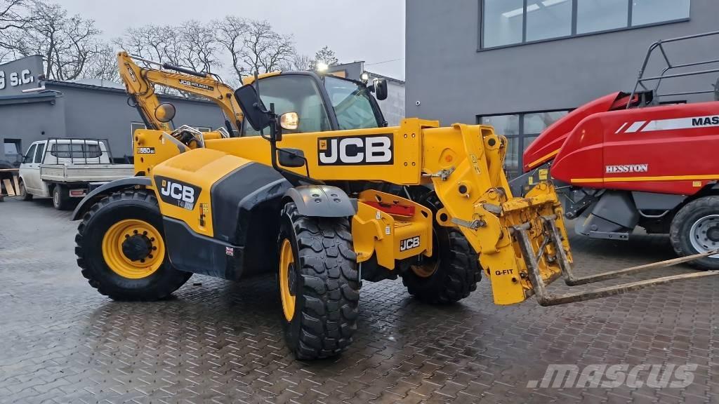 JCB 550-80 مناولات متداخلة