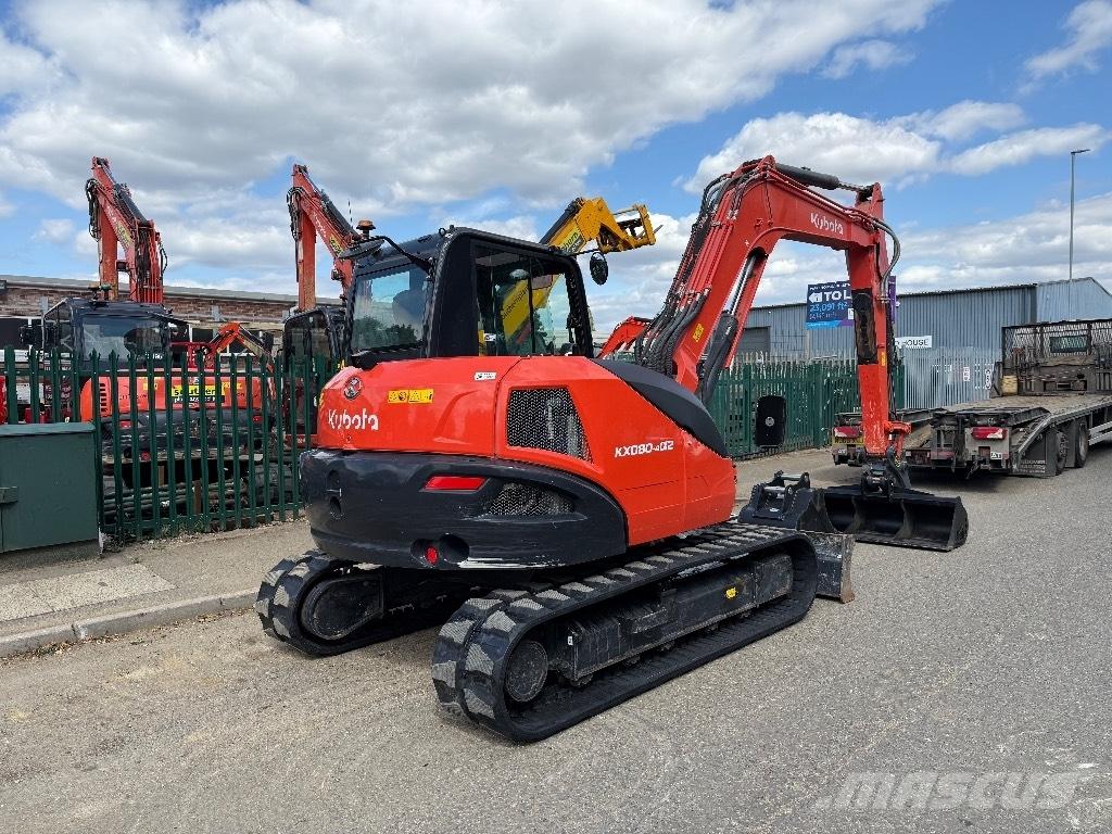 Kubota KX 080-4 حفارات وسط 7 طن - 12 طن
