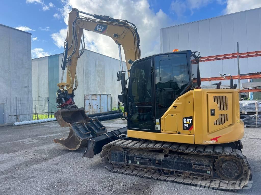 CAT 308 CR حفارات وسط 7 طن - 12 طن
