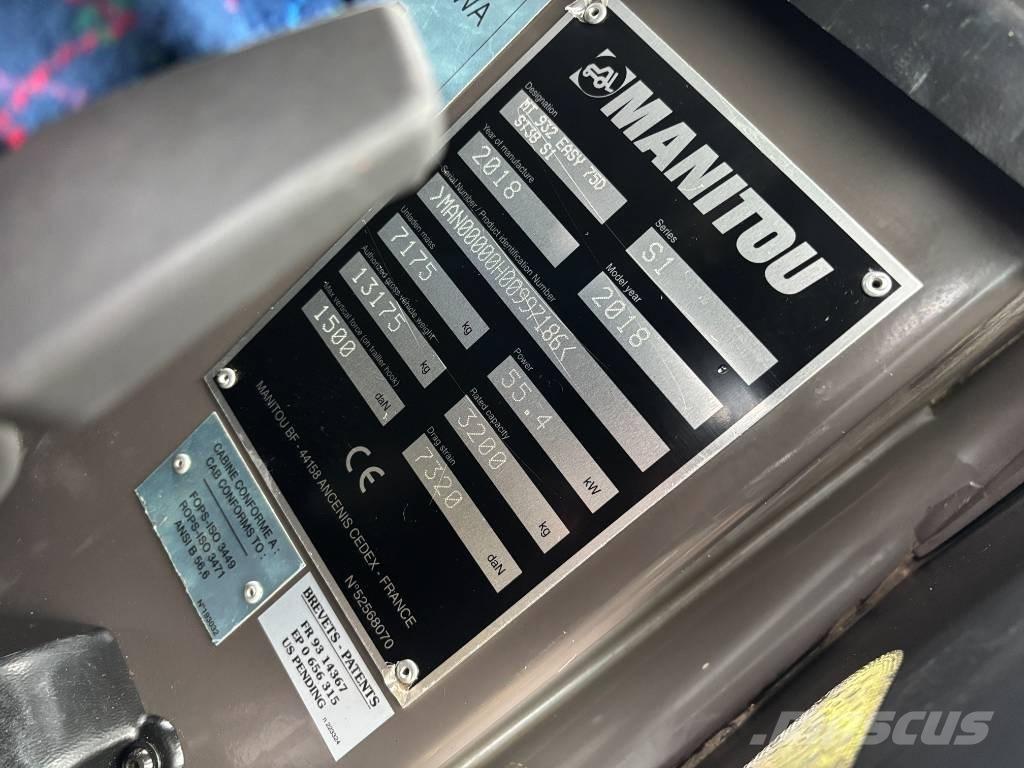 Manitou MT 932 مناولات متداخلة