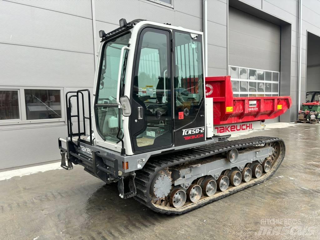 Takeuchi TCR50-2 عربات نقل قلابة مجنزرة