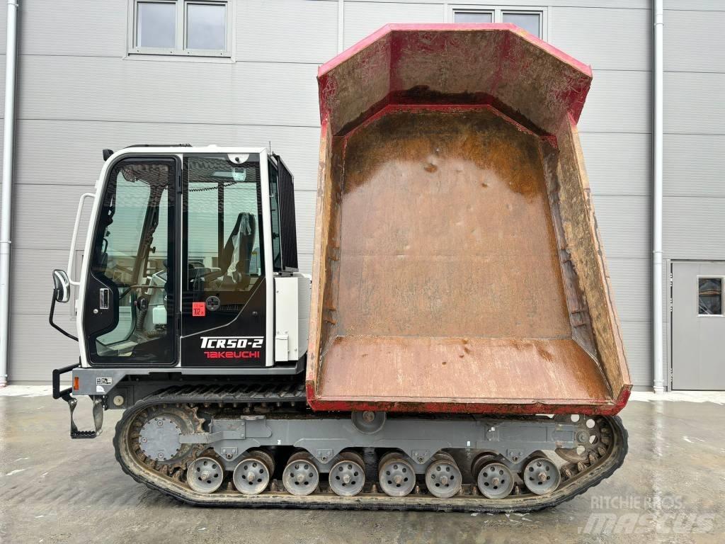 Takeuchi TCR50-2 عربات نقل قلابة مجنزرة