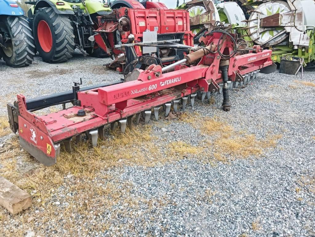 Feraboli XXL 600 الكاسحات وقلابات التربة ذات المحركات