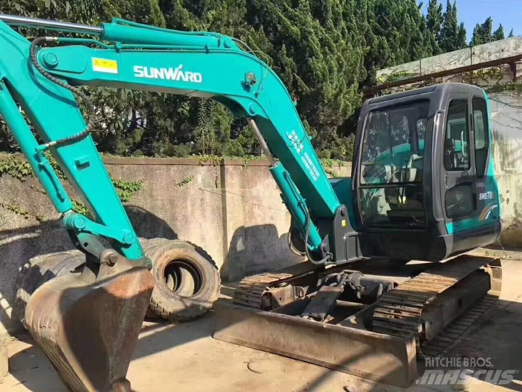 Sunward SWE 70 E حفارات زحافة