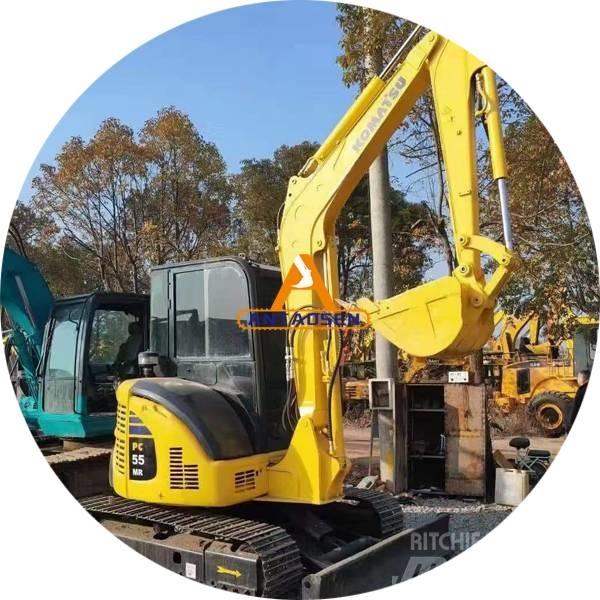 Komatsu PC 55 MR حفارات صغيرة أقل من 7 طن (حفارات صغيرة)