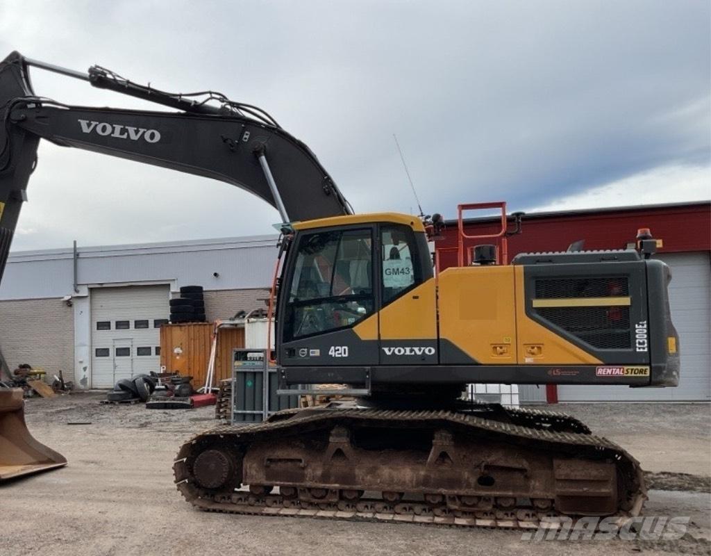 Volvo EC 300 EL لوادر ذات جرافات عكسية