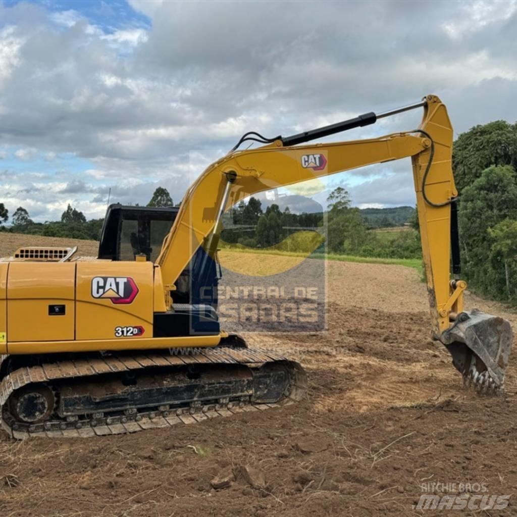 CAT 312 D L حفارات زحافة
