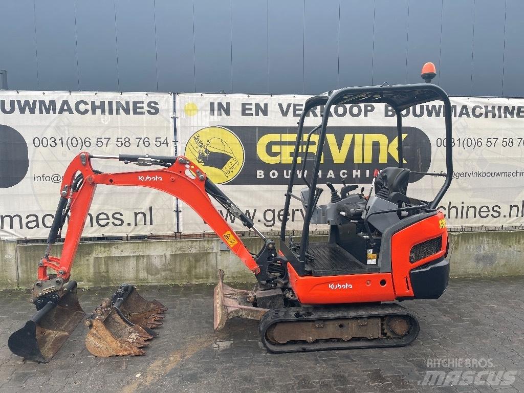 Kubota KX15-4 حفارات صغيرة أقل من 7 طن (حفارات صغيرة)