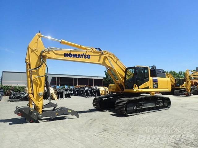 Komatsu PC 490 LC-11 حفارات زحافة