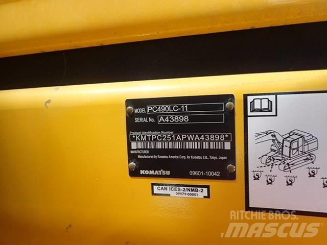 Komatsu PC 490 LC-11 حفارات زحافة