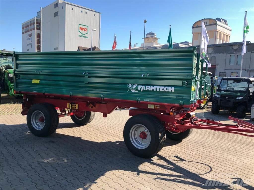 Farmtech ZDK 800 مقطورات قلابة