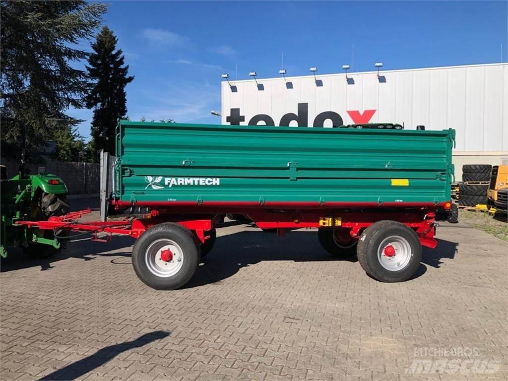Farmtech ZDK 800 مقطورات قلابة