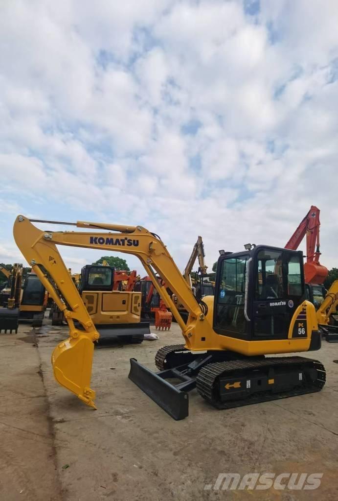 Komatsu PC 56 حفارات صغيرة أقل من 7 طن (حفارات صغيرة)