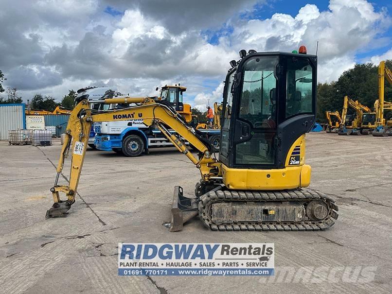 Komatsu PC 26 MR-5 حفارات صغيرة أقل من 7 طن (حفارات صغيرة)