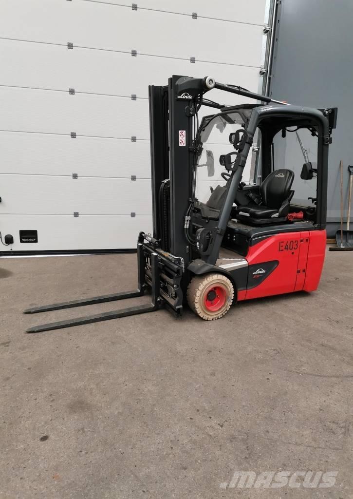 Linde E18-02 شاحنات ذات رافعات شوكية تعمل بالكهرباء