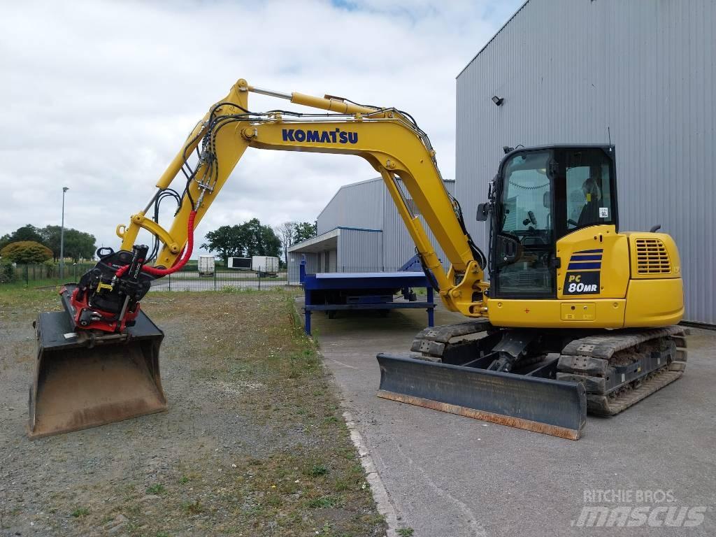 Komatsu PC80MR-5 حفارات وسط 7 طن - 12 طن