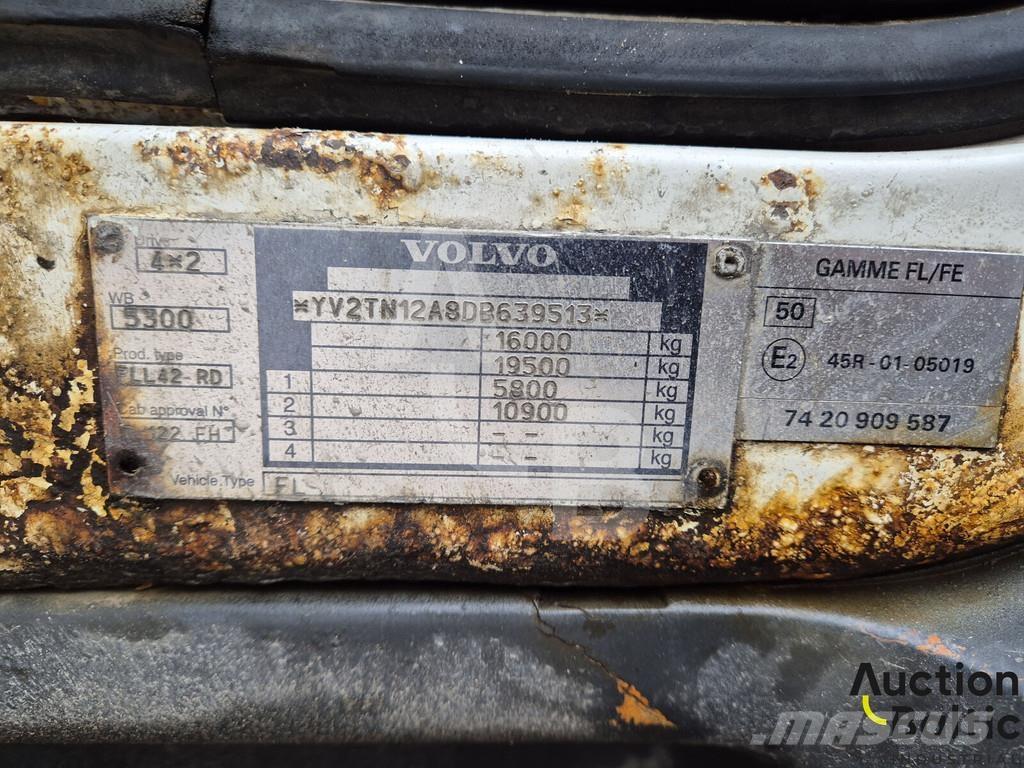 Volvo FL240 شاحنات ذات هيكل صندوقي