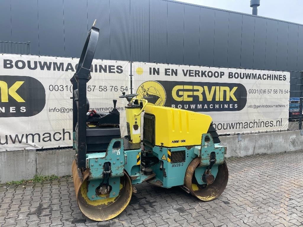 Ammann AV 26-2 مداحل ثنائية الاسطوانة
