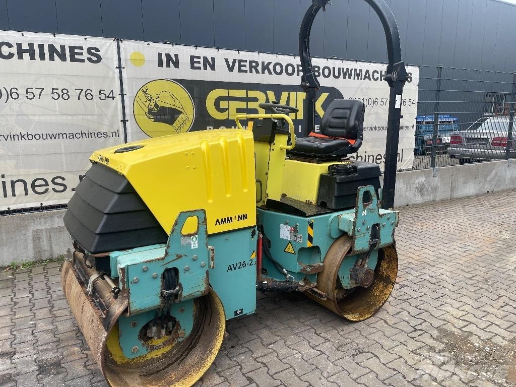 Ammann AV 26-2 مداحل ثنائية الاسطوانة