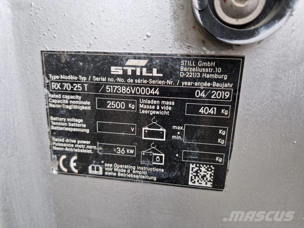 Still RX70-25T شاحنات LPG