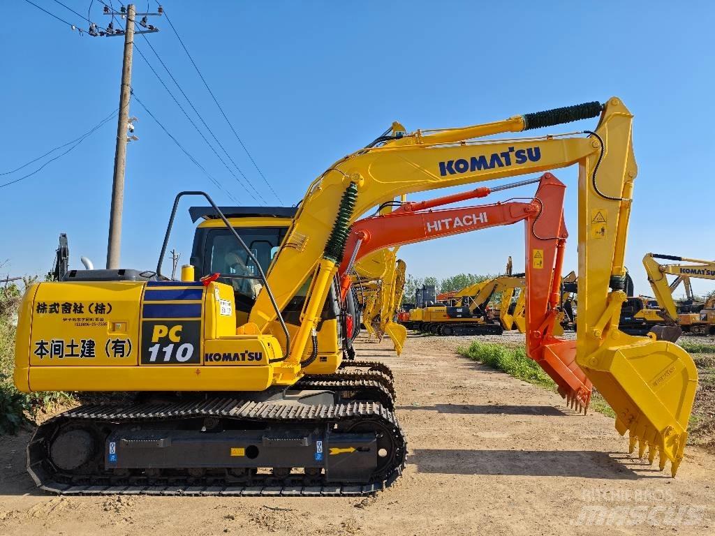 Komatsu PC 110 حفارات وسط 7 طن - 12 طن