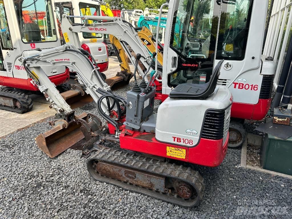 Takeuchi TB108 حفارات صغيرة أقل من 7 طن (حفارات صغيرة)