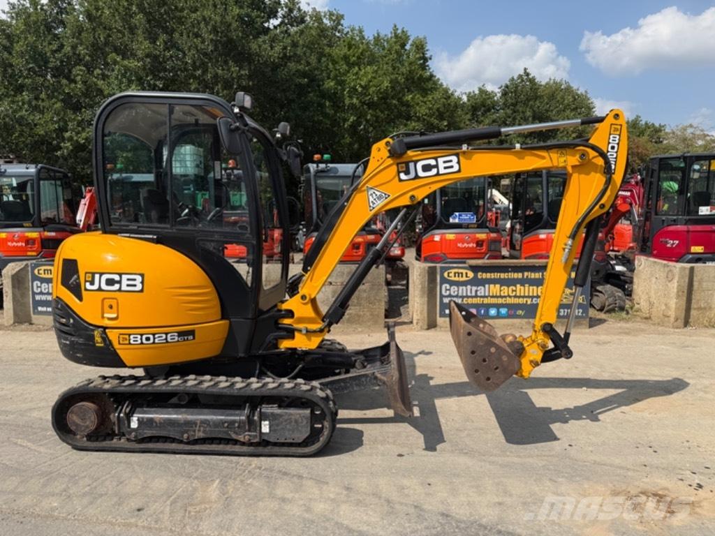 JCB 8026 CTS حفارات صغيرة أقل من 7 طن (حفارات صغيرة)