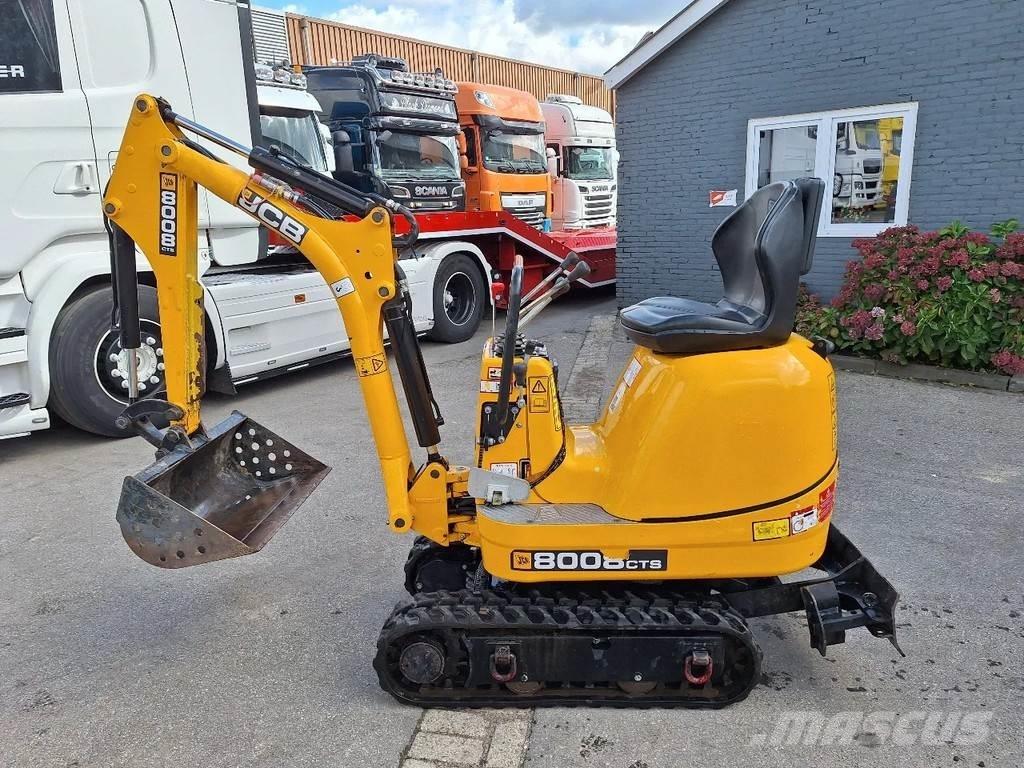 JCB 8008 CTS حفارات صغيرة أقل من 7 طن (حفارات صغيرة)