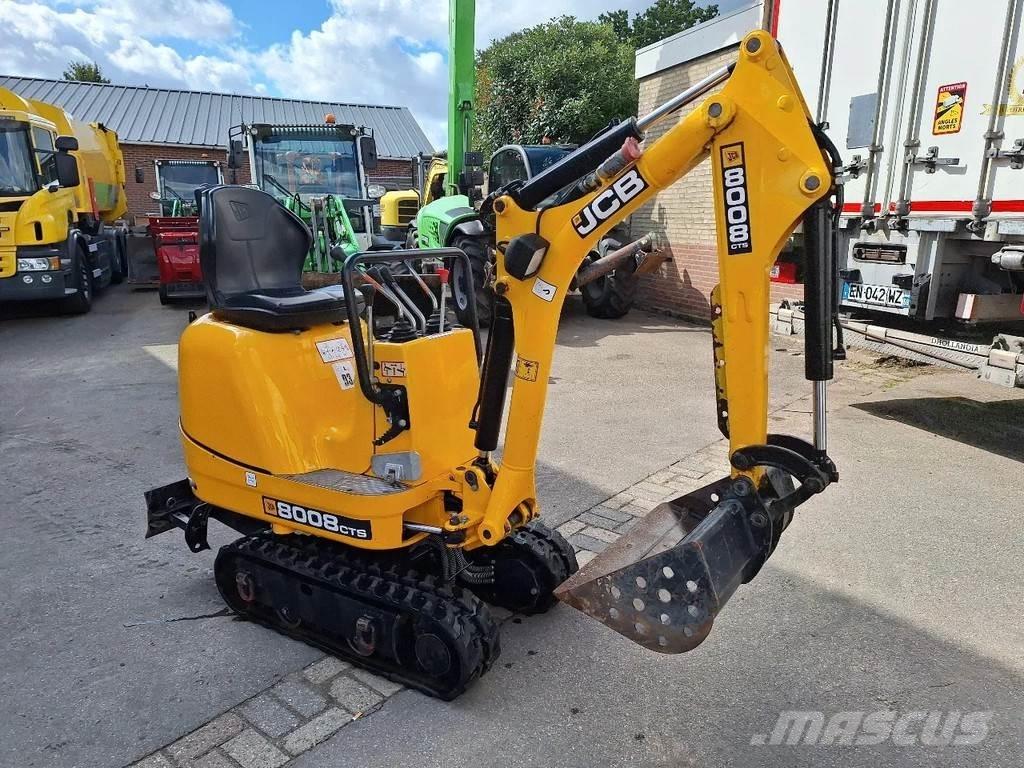 JCB 8008 CTS حفارات صغيرة أقل من 7 طن (حفارات صغيرة)